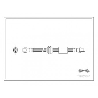 Fren Hortumu W164 Ön